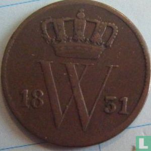 Nederland 1 cent 1831 - Afbeelding 1