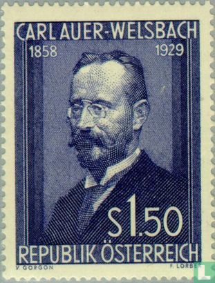 Dr. Carl Freiherr Auer Ritter Weisbach