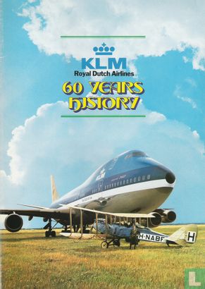 KLM - 60 Years history (01) - Afbeelding 1