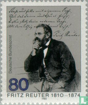 Fritz Reuter 175 Jahre
