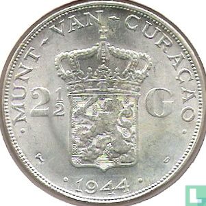 Curaçao 2½ gulden 1944  - Afbeelding 1