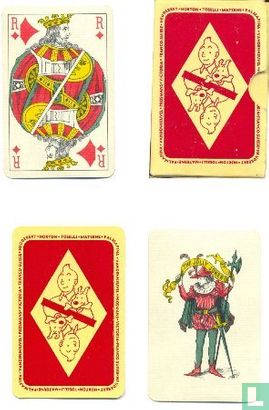 Kaartspel van de Kuifjes bon - Image 1