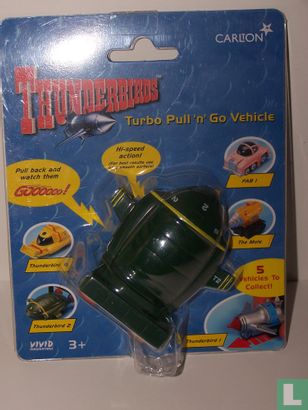 Pull 'n' go vehicle Thunderbird 2