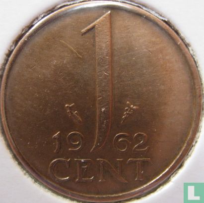 Netherlands 1 cent 1962 - Image 1