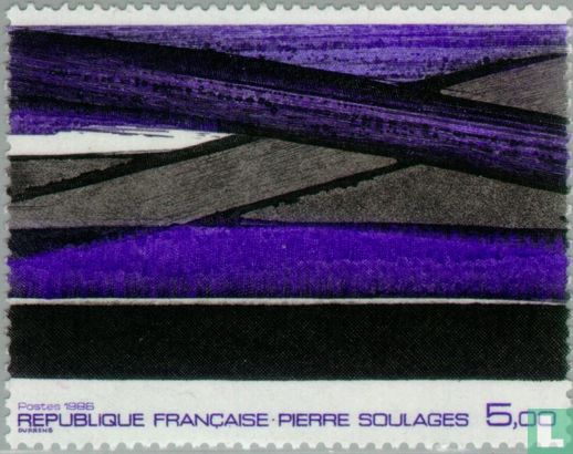 Tableau de Pierre Soulages