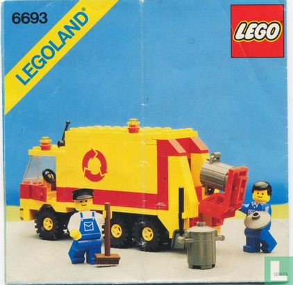 Lego 6693 Refuse Collection Truck