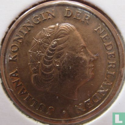 Niederlande 1 Cent 1962 - Bild 2