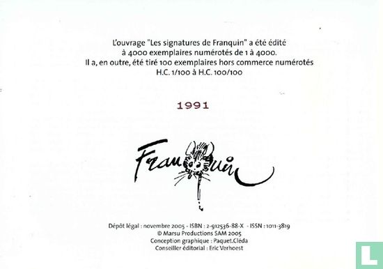 Les signatures de Franquin - Afbeelding 3