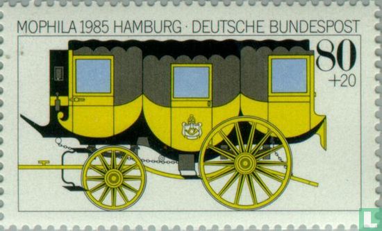 Postzegeltentoonstelling MOPHILA '85 Hamburg