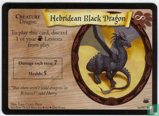 Hebridean Black Dragon - Afbeelding 1