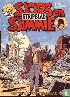 Sjors en Sjimmie stripblad 5 - Image 1