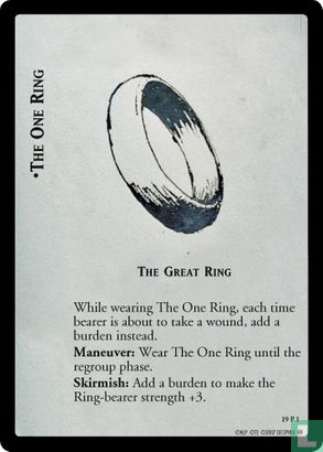 The One Ring, The Great Ring - Image 1