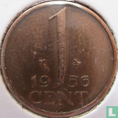 Pays-Bas 1 cent 1956 - Image 1