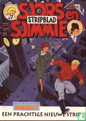 Sjors en Sjimmie stripblad 8 - Image 1