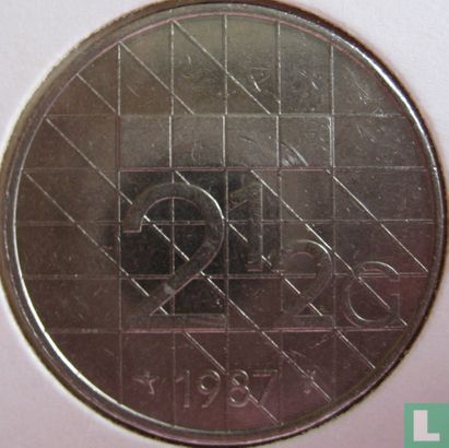 Nederland 2½ gulden 1987 - Afbeelding 1