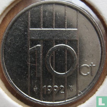 Nederland 10 cent 1992 - Afbeelding 1