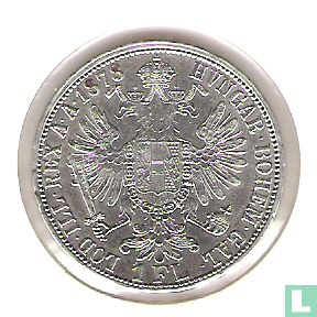 Austria 1 florin 1878 - Image 1
