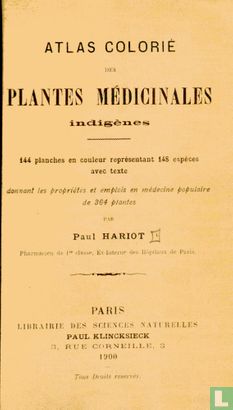 Atlas colorié des plantes médicinales indigènes - Image 1