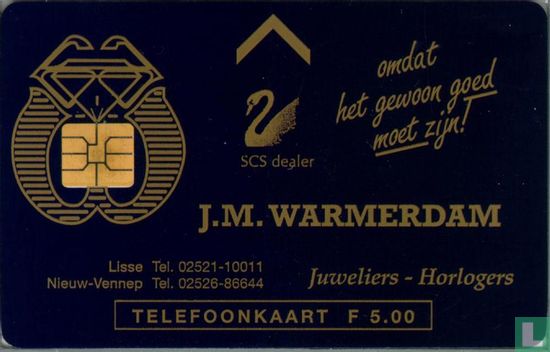 J.M. Warmerdam, Juweliers-Horlogers - Afbeelding 1