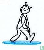 Alph-Art Tintin - 7 cm - bleu SOCl