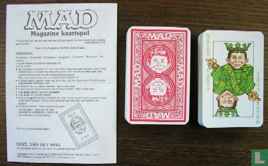 straal Schat opwinding Mad Kaartspel (1980) - Mad Spel - LastDodo