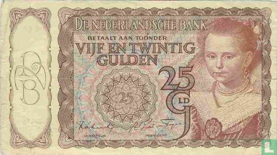 1943 25 Niederlande Gulden - Bild 1