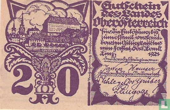 Oberösterreich 20 Heller ND (1920) - Image 1