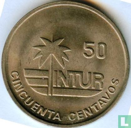 Cuba 50 convertible centavos 1989 (INTUR) - Afbeelding 2