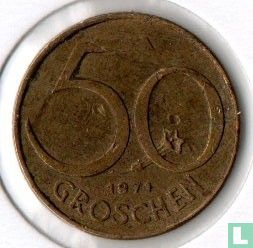 Austria 50 groschen 1971 - Image 1