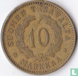 Finland 10 markkaa 1928 - Afbeelding 2