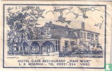 Hotel Café Restaurant "Van Wijk" - Afbeelding 1