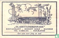 "Olaerts Dierenpark" Restaurant Midget Golf Manege