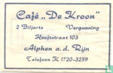 Café "De Kroon"