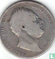 Royaume-Uni ½ crown 1834 - Image 2