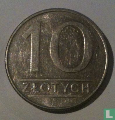 Pologne 10 zlotych 1987 - Image 2