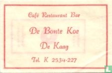 Café Restaurant Bar De Bonte Koe