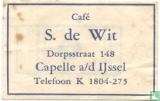 Café S. De Wit
