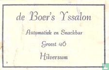 De Boer's Yssalon Automatiek en Snackbar - Bild 1