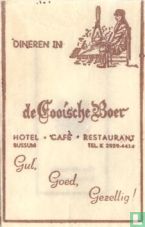 De Gooische Boer Hotel Café Restaurant