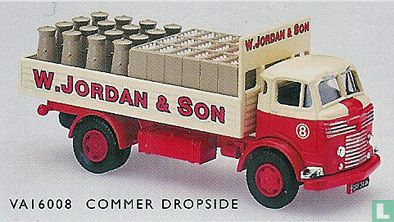 Commer ‘QX’ Dropside - W. Jordan & Son. Part of set JOR 1002 