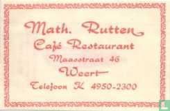 Math. Rutten Café Restaurant