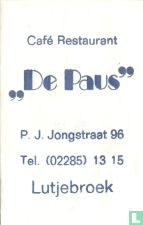 Café Restaurant "De Paus" - Bild 1