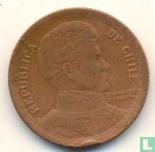 Chili 1 peso 1948 - Image 2