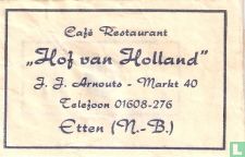 Café Restaurant "Hof van Holland"