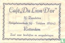 Café "Du Lion D'or"