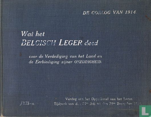 De oorlog van 1914 - Bild 1