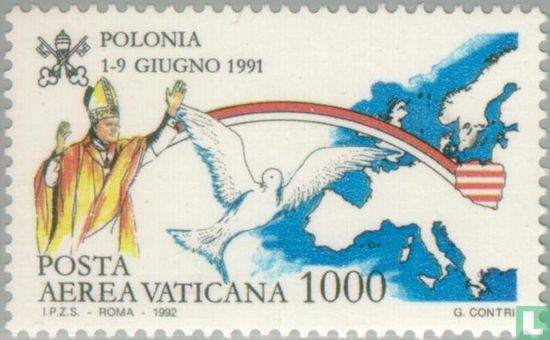Travels of Pope John Paul II in 1991