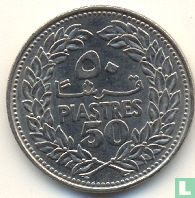 Libanon 50 piastres 1968 - Afbeelding 2