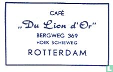 Café "Du Lion d'Or"