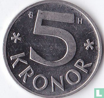 Zweden 5 kronor 2005 - Afbeelding 2